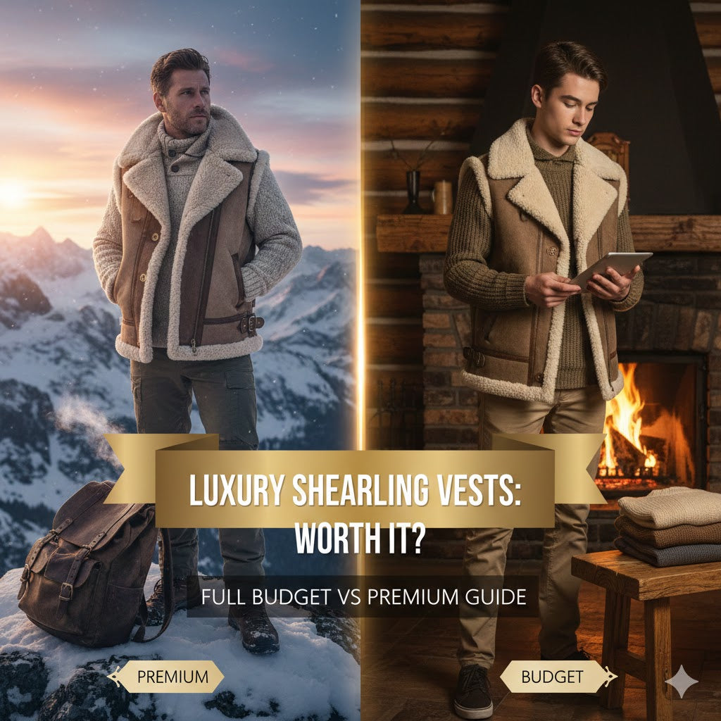Are Luxury Shearling Vests Worth It? Full Budget vs Premium Guide
