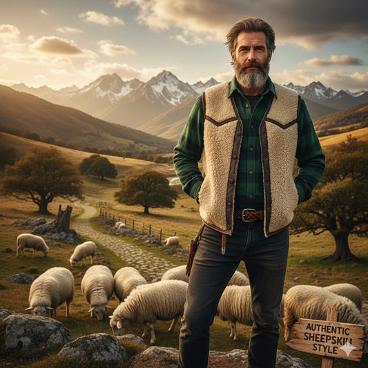 Authentic Sheepskin Vests for Men: Complete Style Guide