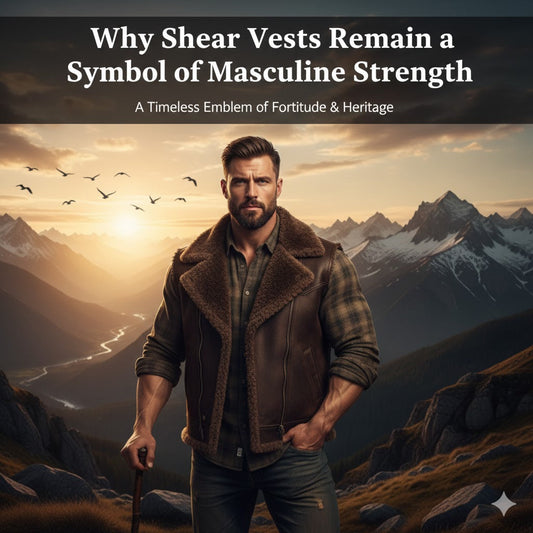 Why Shearling Vests Remain a Symbol of Masculine Strength
