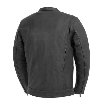 Willie Unisex Motorcycle Leather Jacket – Classic Rider Gear & Perfect Biker Gift